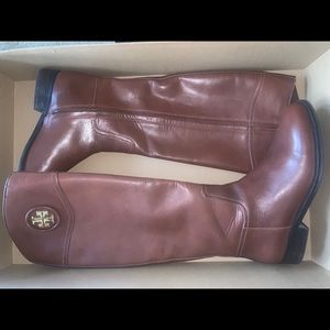 Tori Burch Leather Jabre Boots